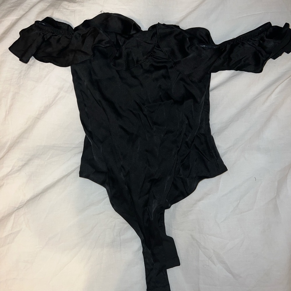 100% silk bodysuit for love & lemons just got dry cleaned. Size small